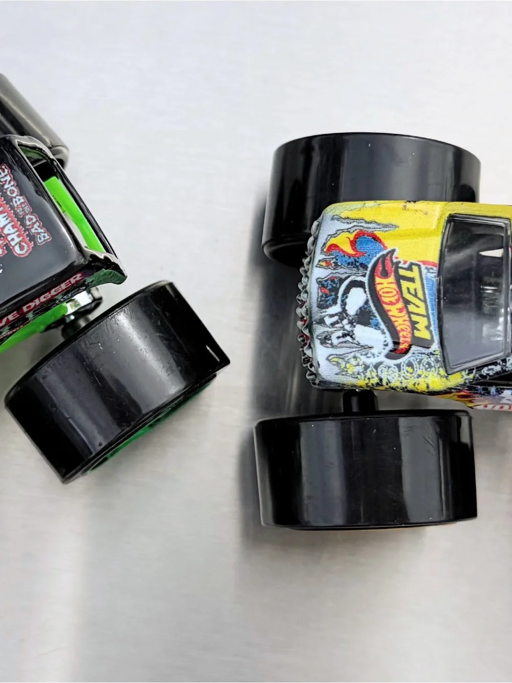 Die-Cast Kids Monster Truck Toy - Red and Yellow Assortment